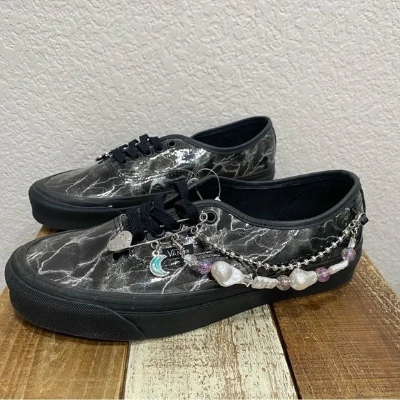 Vans 44 DX Embellished Sneakers Cosmic Black Size 9 - Picture 5 of 8